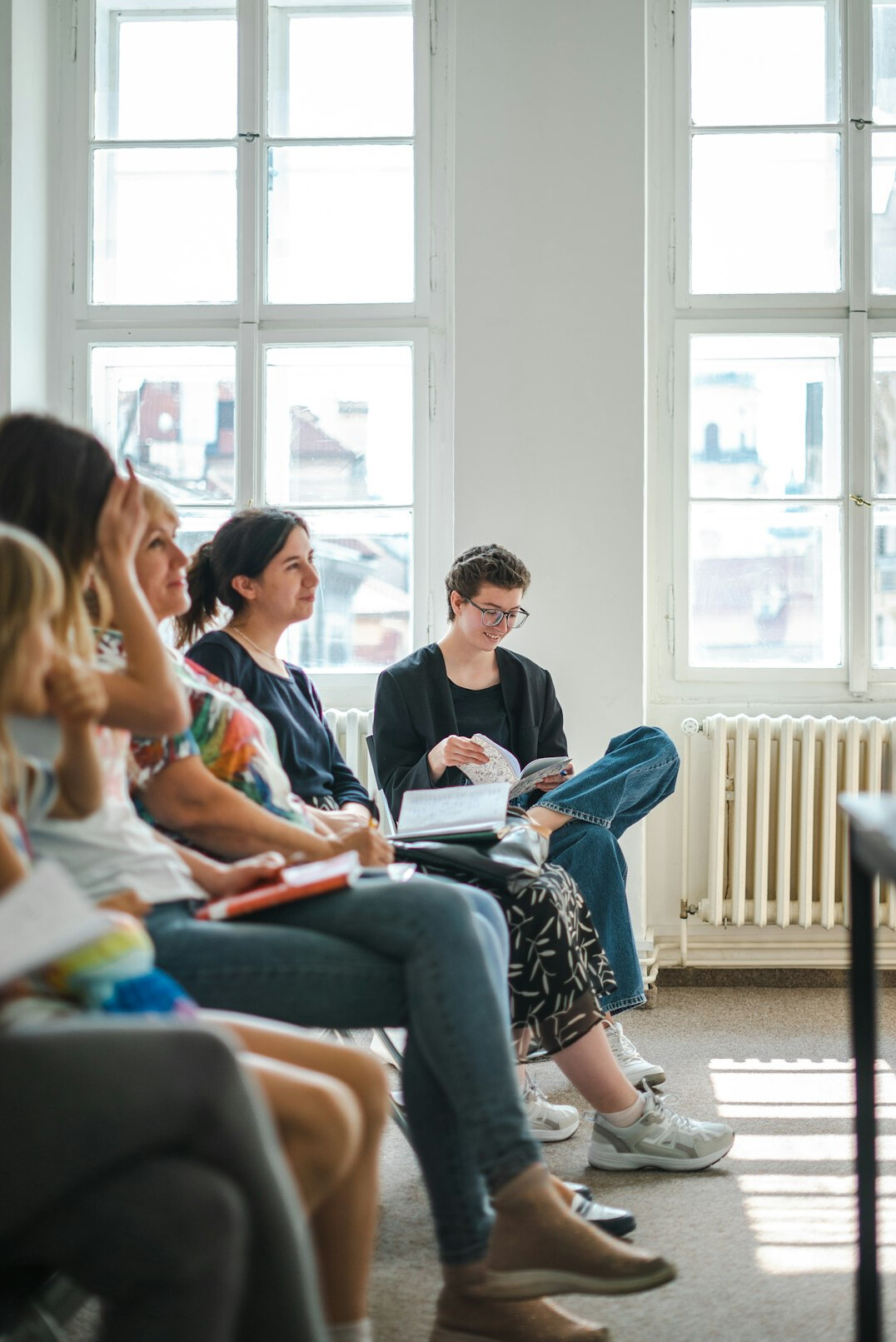 group discussion meeting